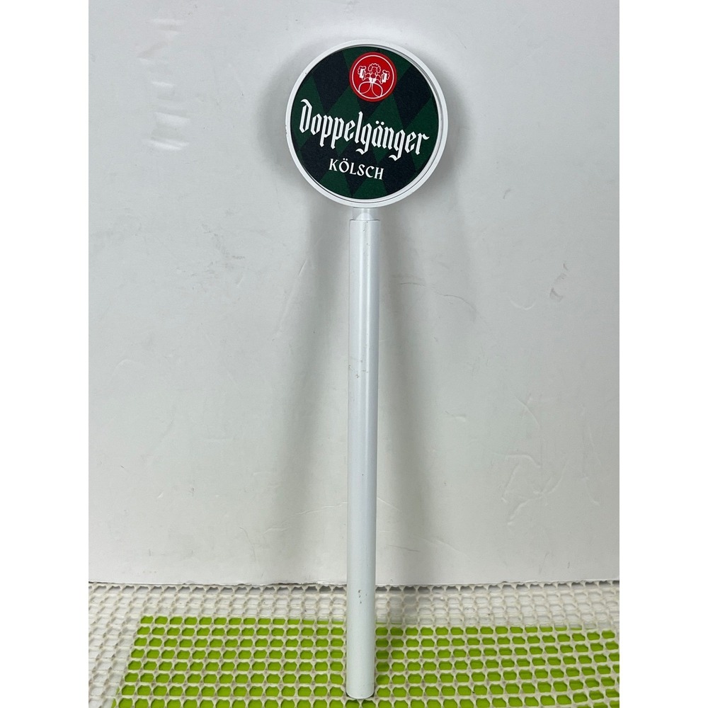 Doppelganger Kolsch Metal Beer Tap Handle Collectible